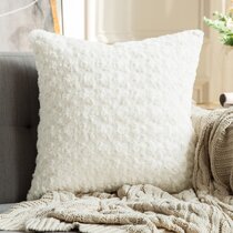 Laura hill home sales faux fur pillows